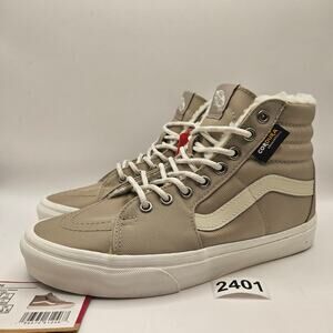 VANS WOMEN'S 8 CORDURA SK8 HI SHERPA WALNUT CLASSIC SKATE SHOES NWOB